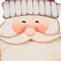 Glitzhome® 36" Santa Metal Yard Stake