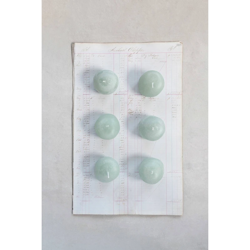 Hello Honey® Unscented Stone Shaped Votive Candles