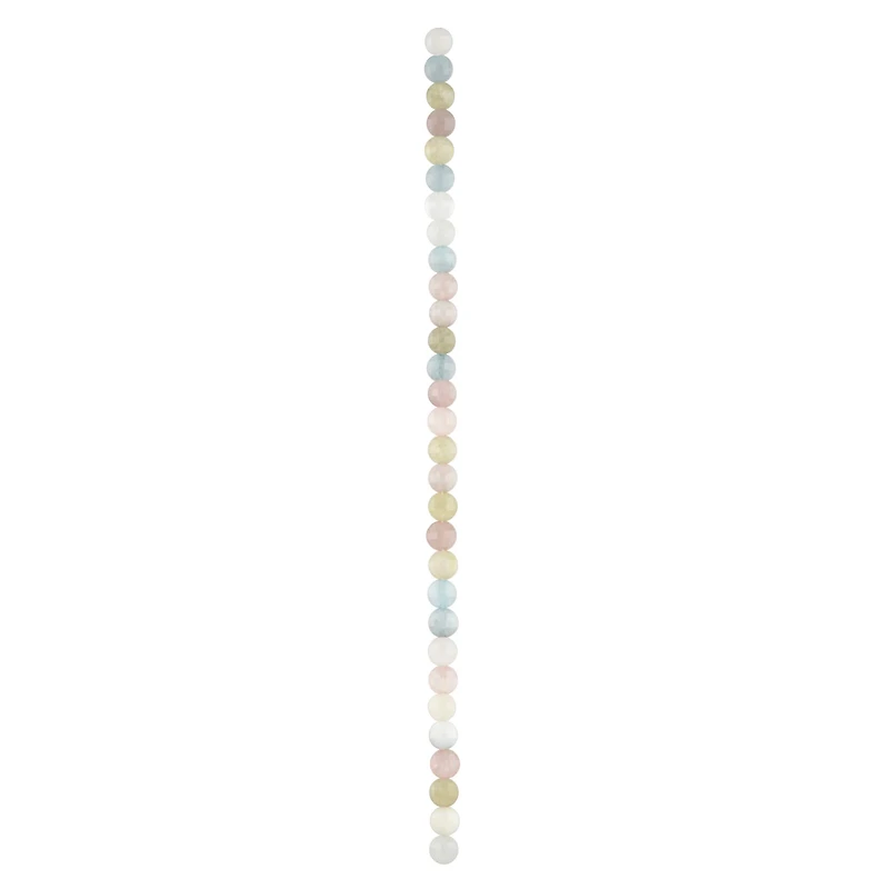 Pastel Quartz Faceted Coin Beads by Bead Landing