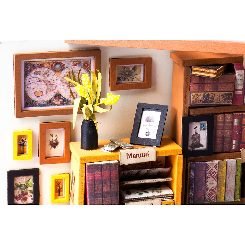 Rolife® Sam's Study DIY Miniature House Kit
