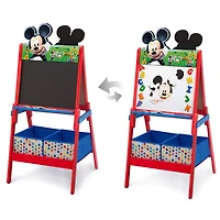 Disney® Mickey Mouse Wooden Double Sided Easel with Storage