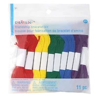 Rainbow Floss Friendship Bracelet Kit by Creatology™
