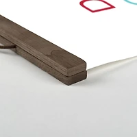 Deck Yo Self 12x18 Teak Hanging Canvas