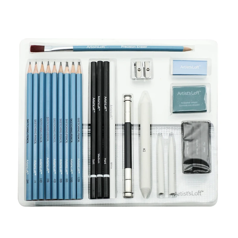 25 Piece Drawing & Sketching Set by Artist's Loft™