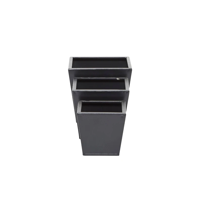 Grey Modern Planter, Set of 3" 7", 6", 5"