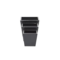 Grey Modern Planter, Set of 3" 7", 6", 5"