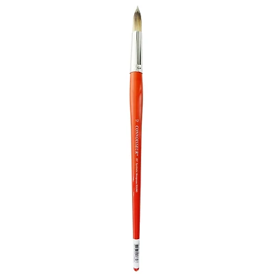 Connoisseur® Synthetic Mongoose Long Handle Round Brush