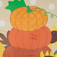 40" Pumpkins & Sunflowers Autumn Harvest Garden Flag