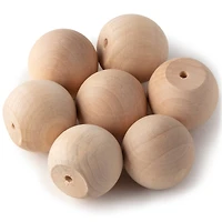 6 Packs: 7 ct. (42 total) 1.5" Wood Doll Heads by Make Market®