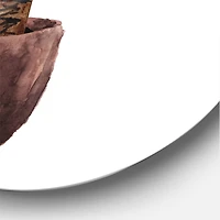 Designart - Yucca Tree In The Ceramic Flower Pot