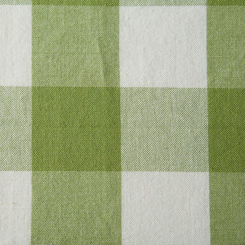 DII® Antique Green Buffalo Check Dish Towels, 3ct.