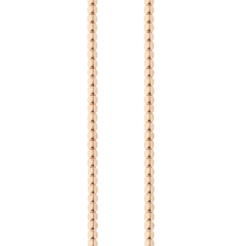 12 Pack: Rose Gold Metal Beads, 3mm by Bead Landing™