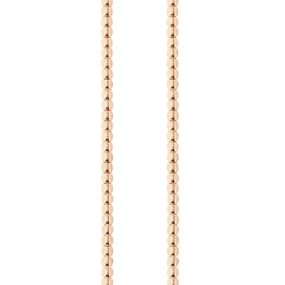 12 Pack: Rose Gold Metal Beads, 3mm by Bead Landing™