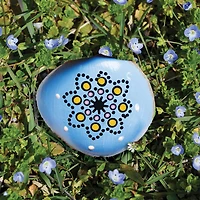 Creativity for Kids® Mandala Dot-a-Rock Painting Kit