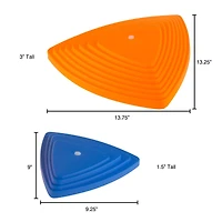 Toy Time Triangular Stepping Stones Set