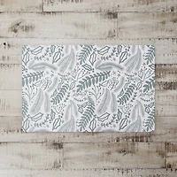 Green Winter Pattern 27" x 18" Floor Mat