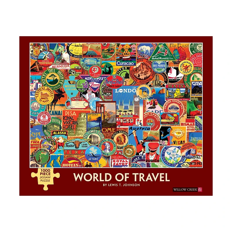 Lewis T. Johnson - World of Travel: 1000 Pcs
