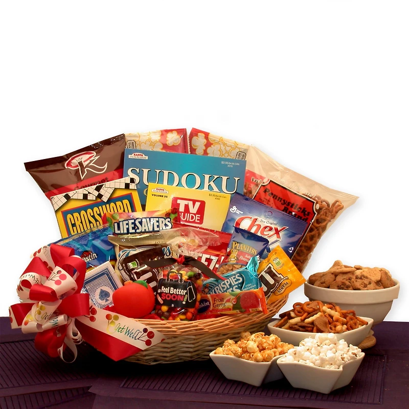 Feel Better Soon Get Well Gift Basket Set