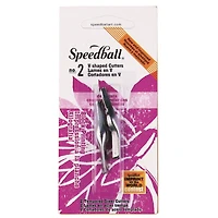 Speedball® No. 2 V-Shaped Gouge Linoleum Cutter, 2ct.