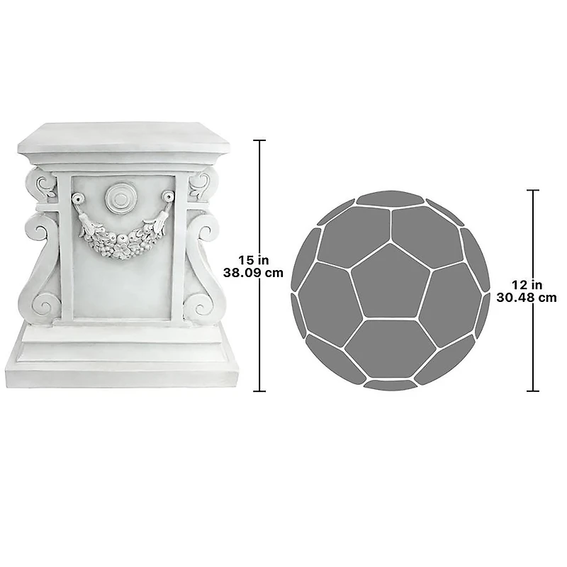 Design Toscano 15" Classic Statuary Plinth Base
