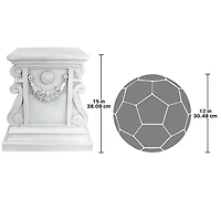 Design Toscano 15" Classic Statuary Plinth Base