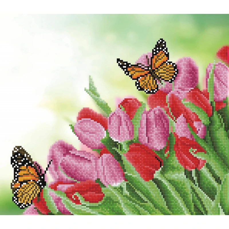Simply Dotz® Intermediate Spring is in the Air Diamond Painting Kit