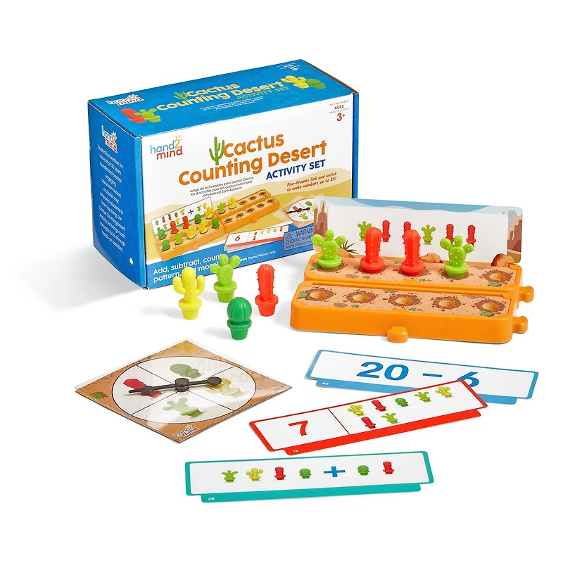 Hand2mind® Cactus Counters Activity Set