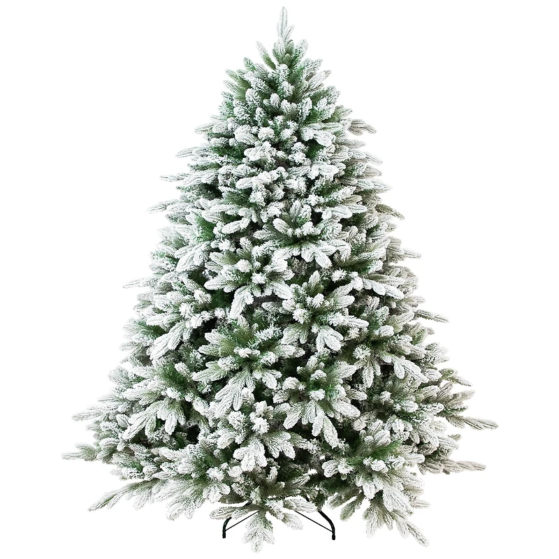 6.5ft. Unlit Real Touch™ Mountain Pearl Flocked Artificial Christmas Tree