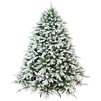 6.5ft. Unlit Real Touch™ Mountain Pearl Flocked Artificial Christmas Tree