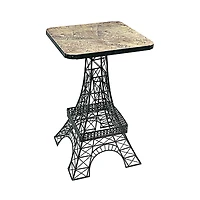 Design Toscano 2ft. Tour Eiffel Sculptural Metal Side Table