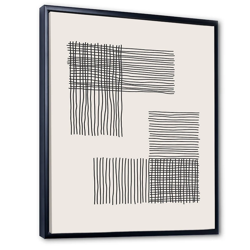Designart - Minimal Geometric Compostions Of Elementary Forms XXI