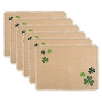 DII® Shamrock Jute Placemats , 6ct.