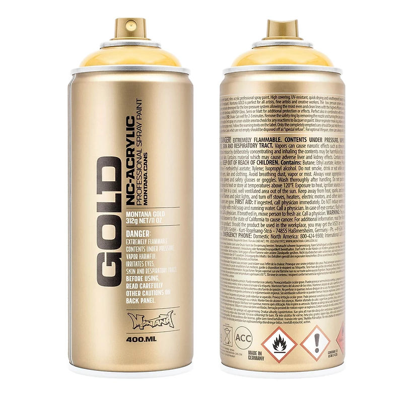 Montana™ Cans GOLD Transparent Spray Paint