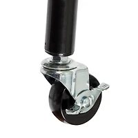 Honey Can Do Black Matte Rolling Storage Cart