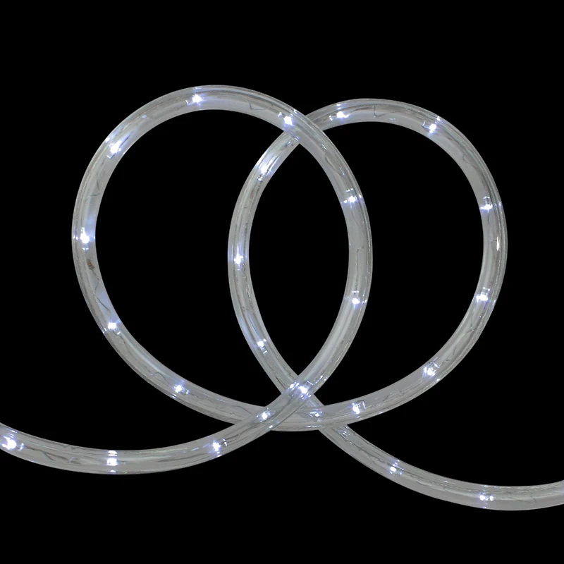 White LED Flexible Christmas Rope Light - 96'