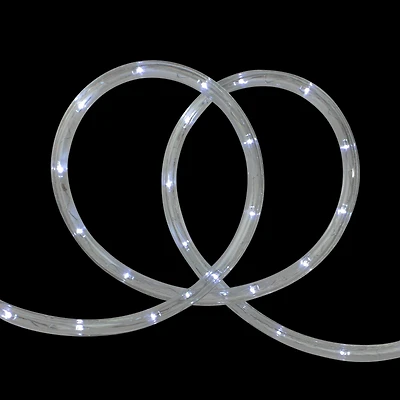 White LED Flexible Christmas Rope Light - 96'