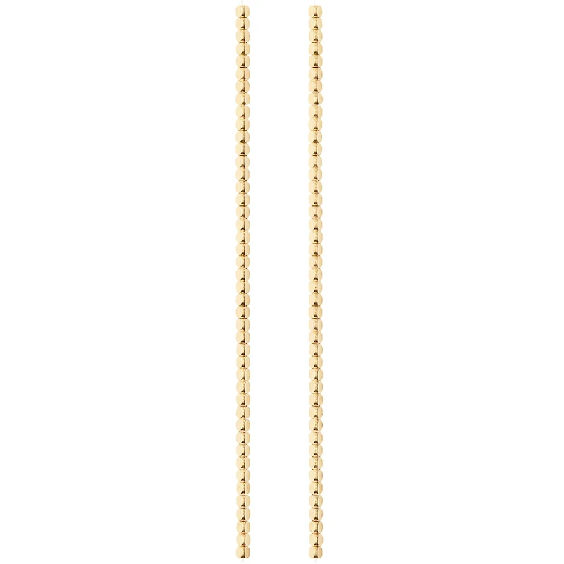 12 Pack: Gold Metal Irregular Shape Beads, 3mm by Bead Landing™