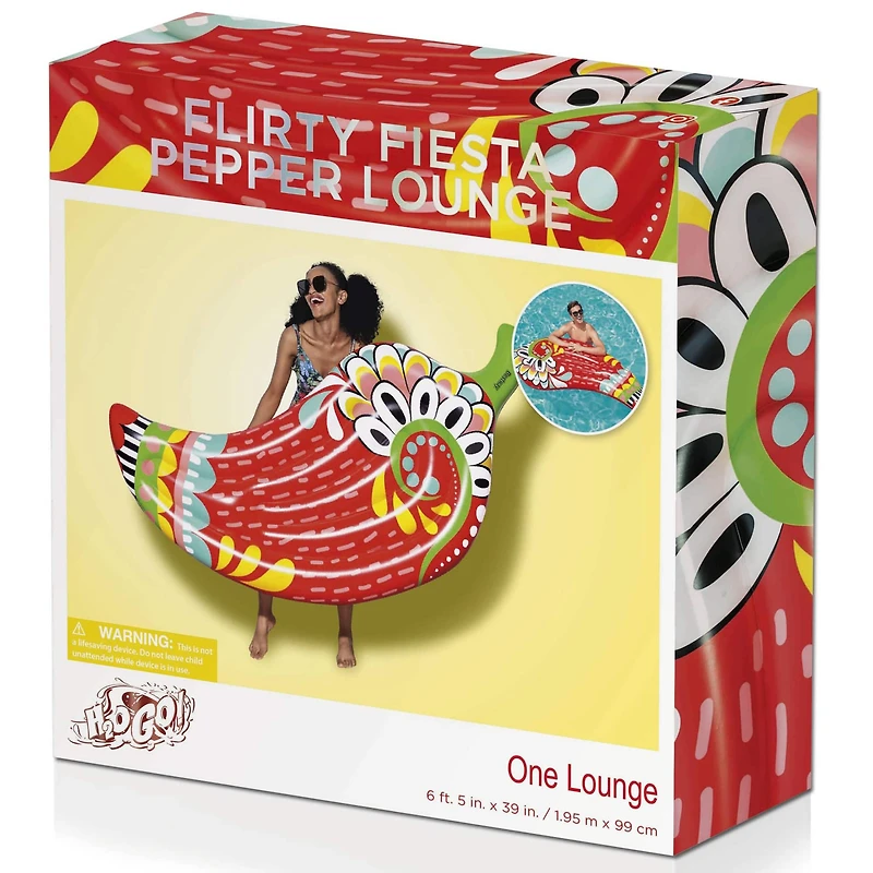 Bestway® H2OGO!® Flirty Fiesta Pepper Pool Float