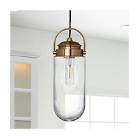 Hello Honey® Robert Stevenson Lighting Shiloh Metal & Glass Ceiling Light
