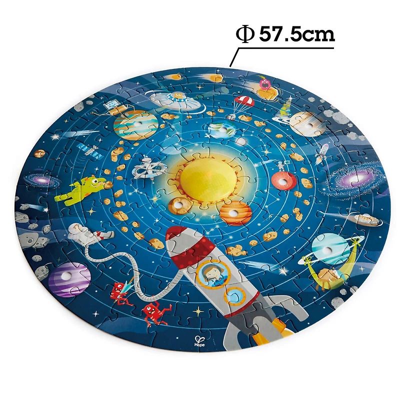 Hape Large Wooden Solar System Puzzle