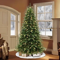 7.5ft. Pre-Lit Galveston Fir Artificial Christmas Tree, Clear Lights