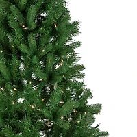 4ft. Pre-Lit Sierra Noble Fir Artificial Christmas Tree, Clear Lights