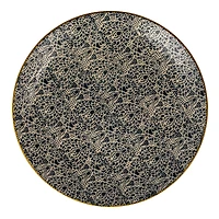 Hello Honey® 10" Blossom Elegance Round Stoneware Plate Set