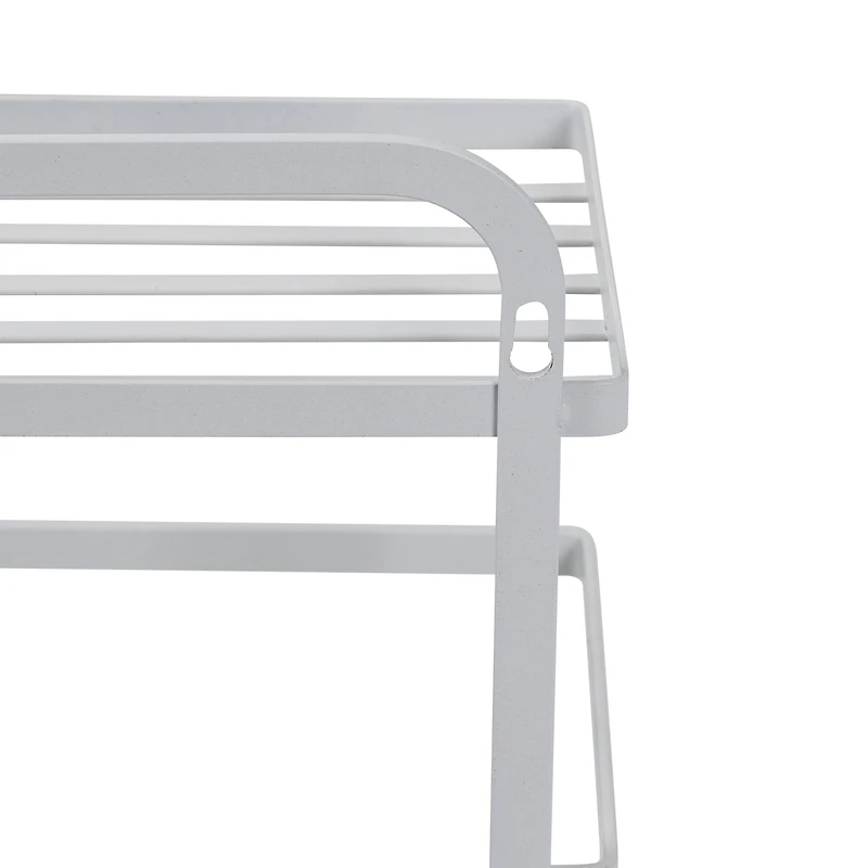 Honey Can Do White Spice Rack & Paper Towel Holder