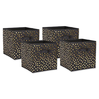 DII® 11" Nonwoven Polyester Small Dots Storage Cubes