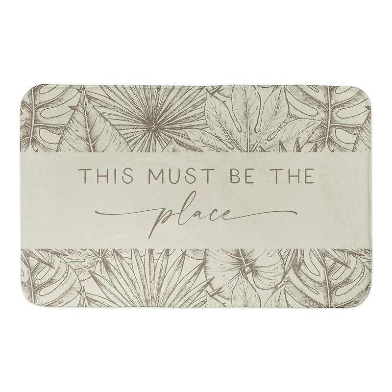 This Must Be the Place Bath Mat