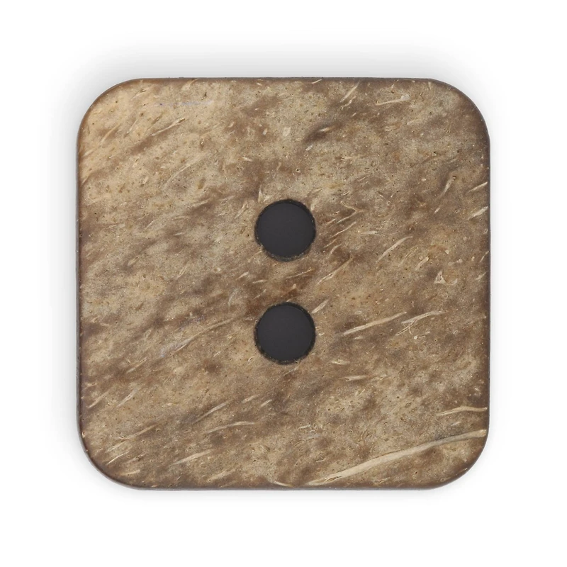 Dritz® 35mm Sustainable Coconut Square Button