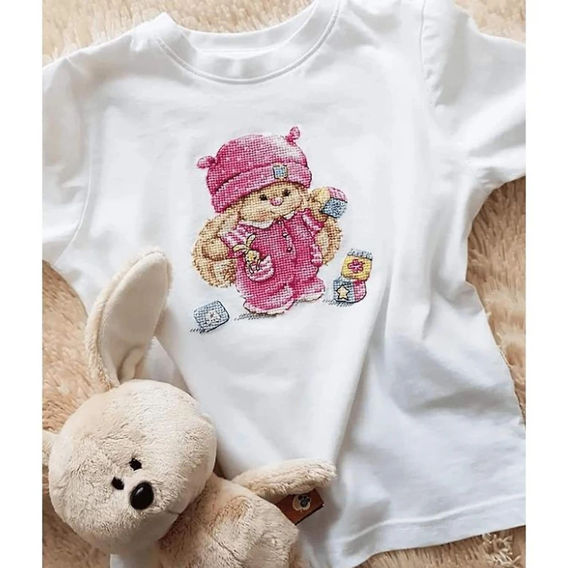 Alisa Rabbit Mi Baby Girl Cross Stitch Kit