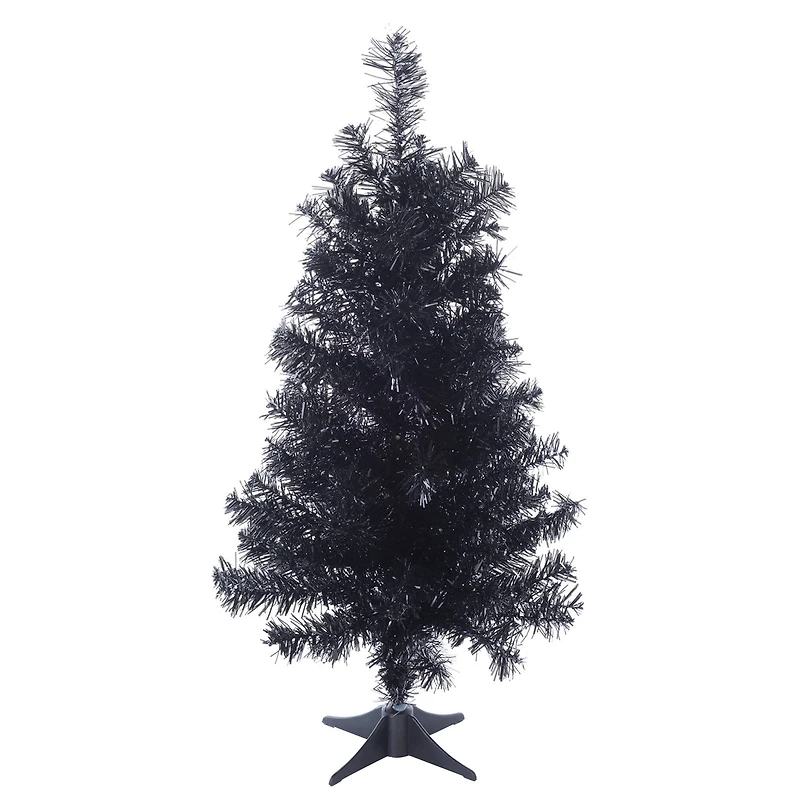 23" Black Tinsel Halloween Tree by Ashland®