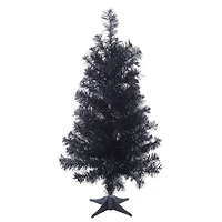 23" Black Tinsel Halloween Tree by Ashland®